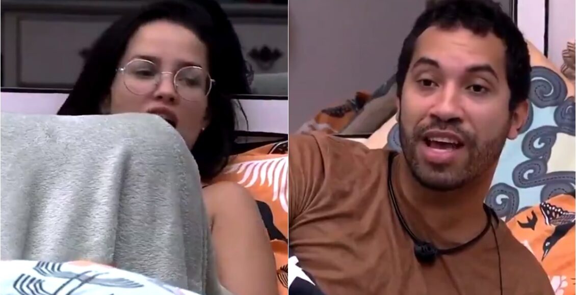 Juliette e Gilberto no BBB21