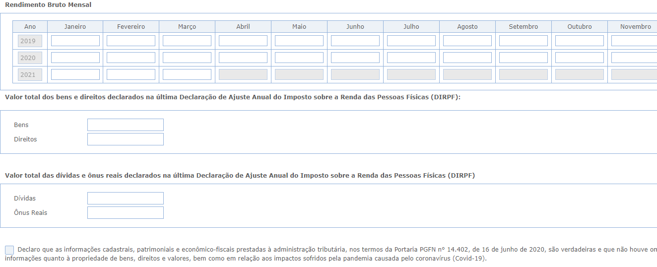 Portal Regularize. Parcelar Simples Nacional