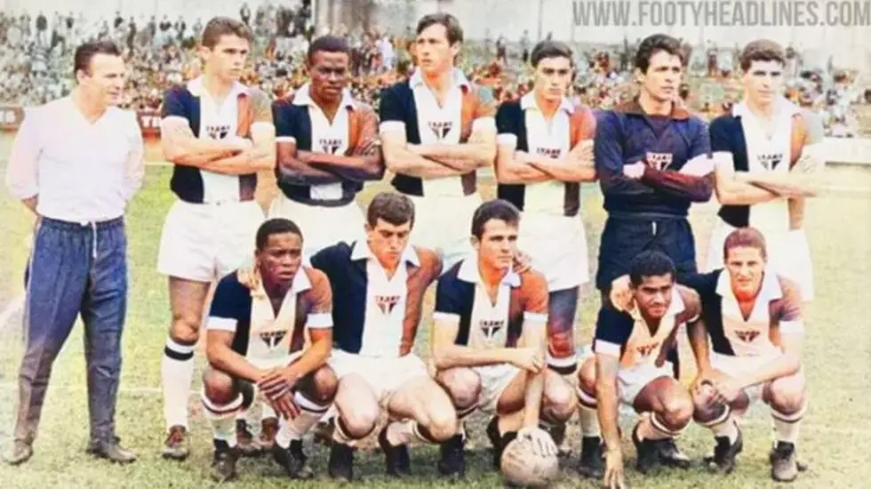 Uniforme do São Paulo, usado no ano de 1996