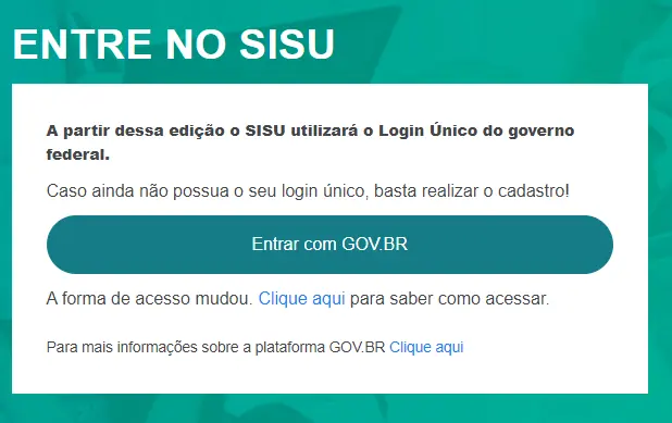 Site do Sisu