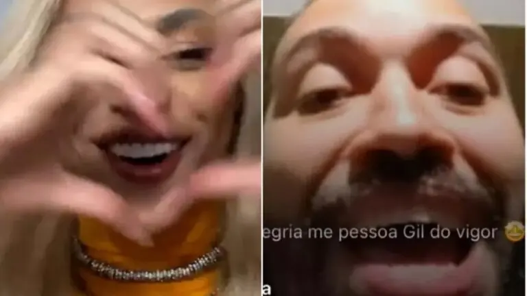 Gil diz para Pabllo Vittar no Instagram se já ficou com alguém após BBB