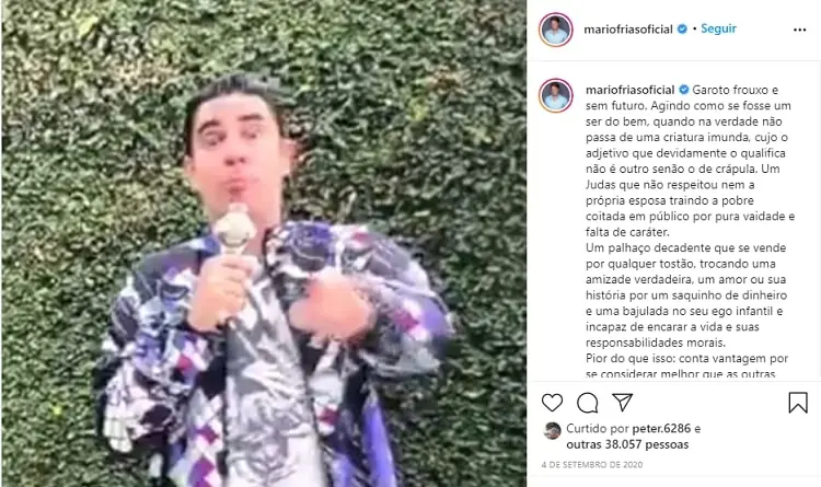 Publicação de Mario