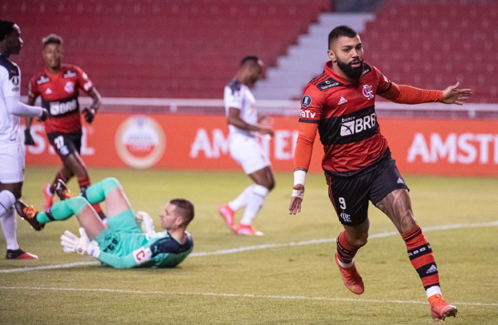 Gabigol lidera a artilharia da Libertadores 2021