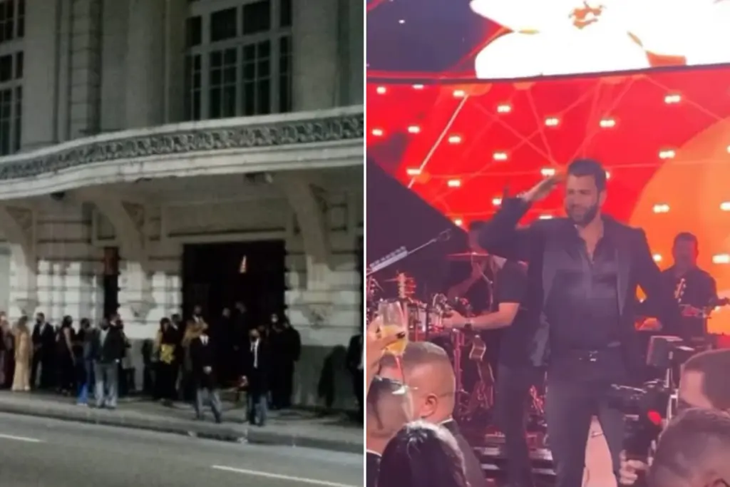 Festa no Copacabana Palace com gusttavo lima Festa no Copacabana Palace