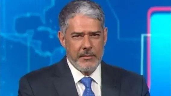 William Bonner de barba: veja o visual do jornalista ao longo dos anos