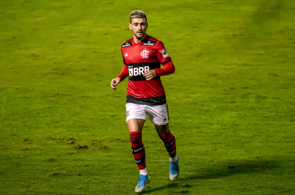 Arrascaeta já soma dois gols pelo Fla nesta Libertadores