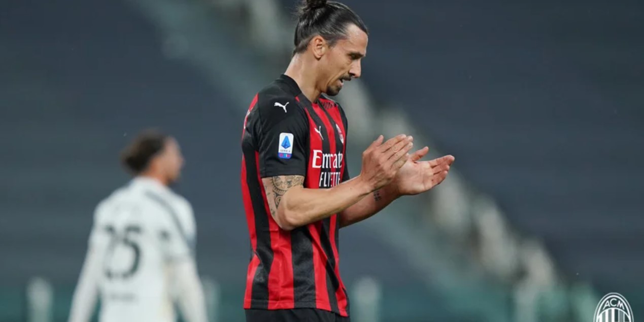 Ibrahimovic sofre lesão no joelho e vai desfalcar Milan na reta final