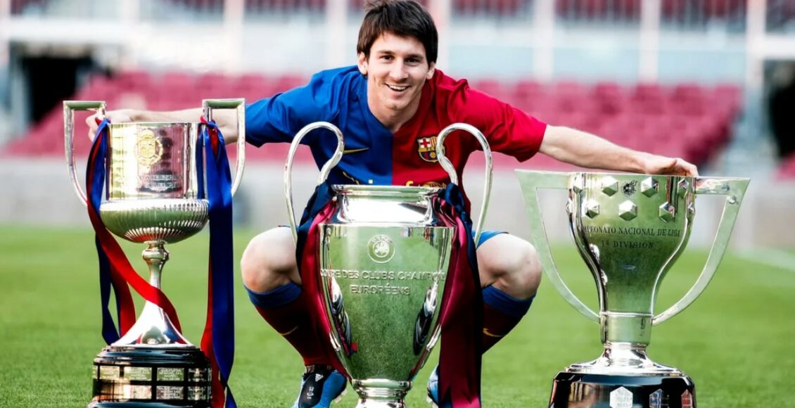 quantos títulos Messi tem na carreira