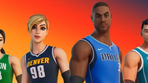Parceria entre NBA e Fortnite traz uniformes de equipes para o jogo