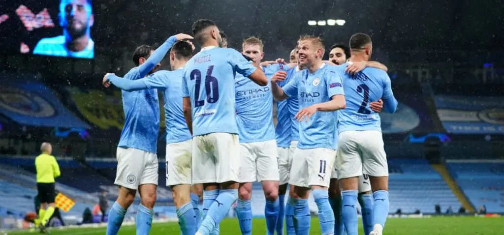 Resultado do PSG e Manchester City