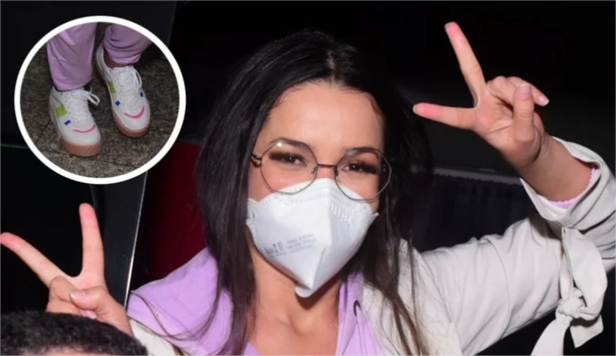 Tênis da Juliette: modelo usado pela sister esgota em minutos