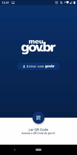 Aplicativo Meu Gov.br