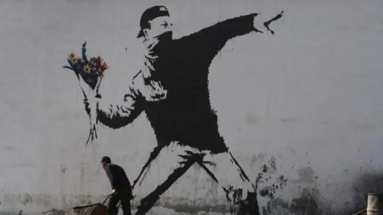 Sotheby’s vende obra de Banksy por US$ 13 milhões, pagos em bitcoin