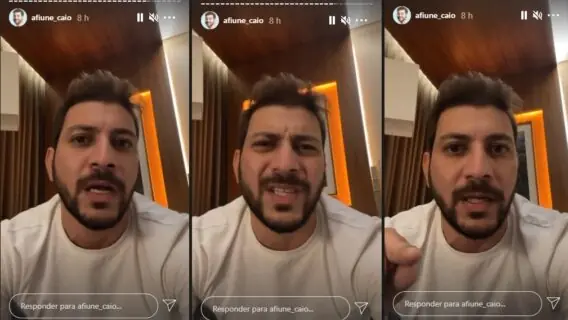 Caio do BBB 21 se revolta com produção e nega mentira sobre Rodolffo