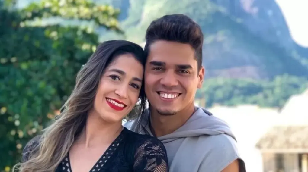 Daniele Hypolito e o coreógrafo Fábio Castro. Adriana Bombom Power Couple