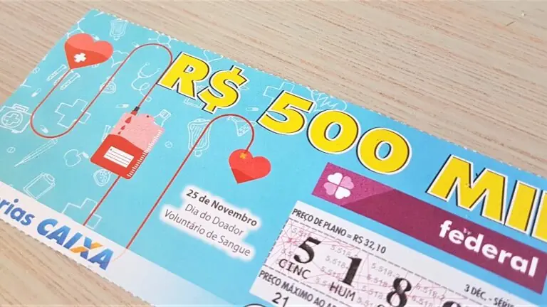 Loteria Federal 5561: bilhete de São Paulo ganha prêmio de R$ 500 mil