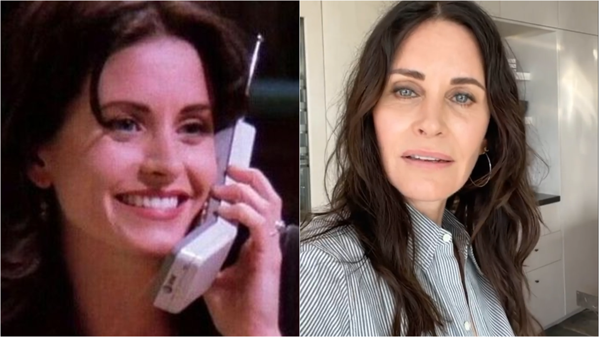 antes e depois Friends