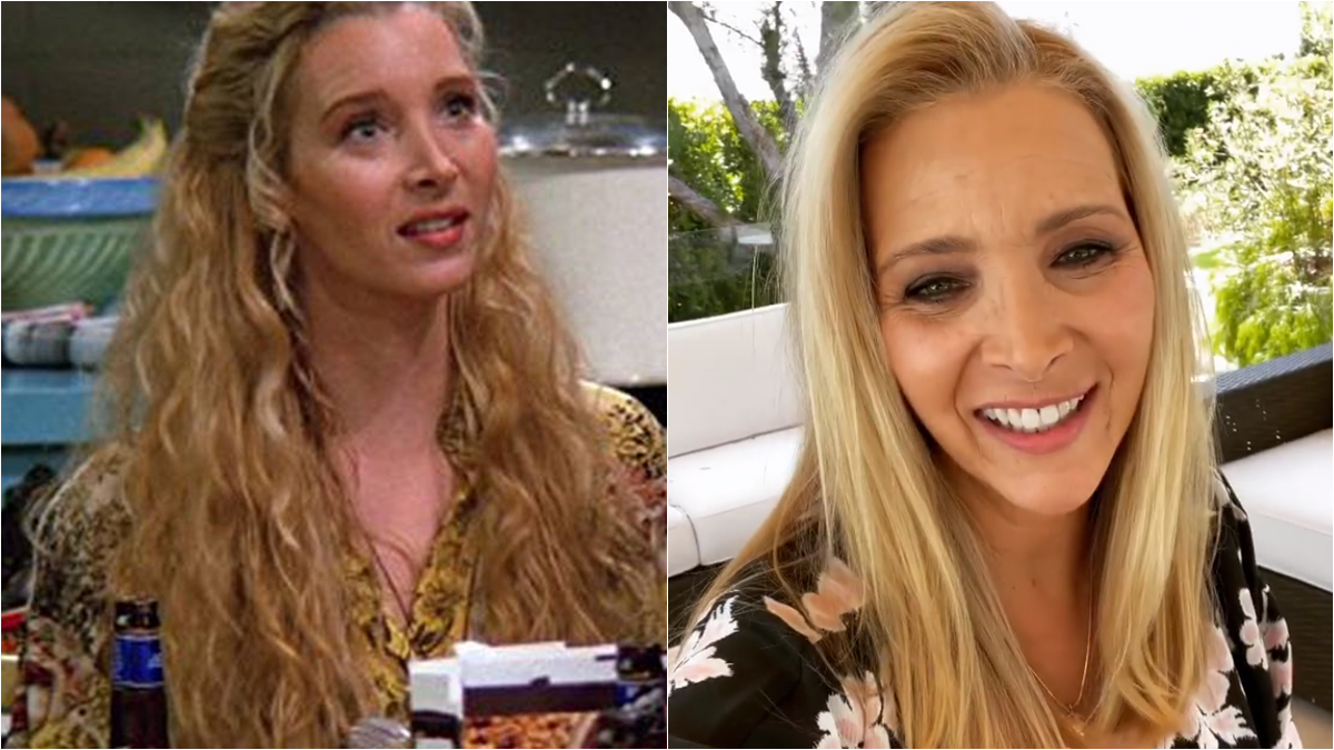 antes e depois Friends