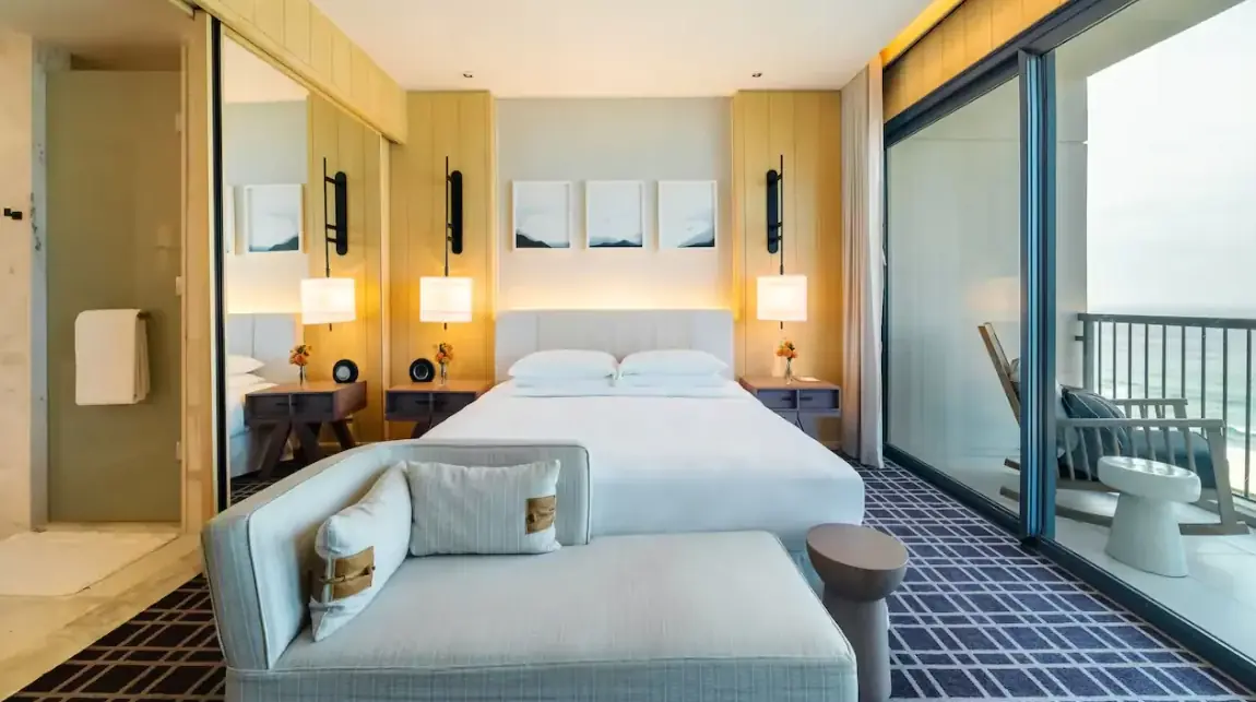 Imagem do quarto do hotel onde Adriano Imperador se hospedou