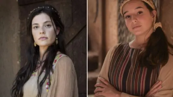 Zilpa novela Gênesis: conheça as atrizes da fase jovem e adulta