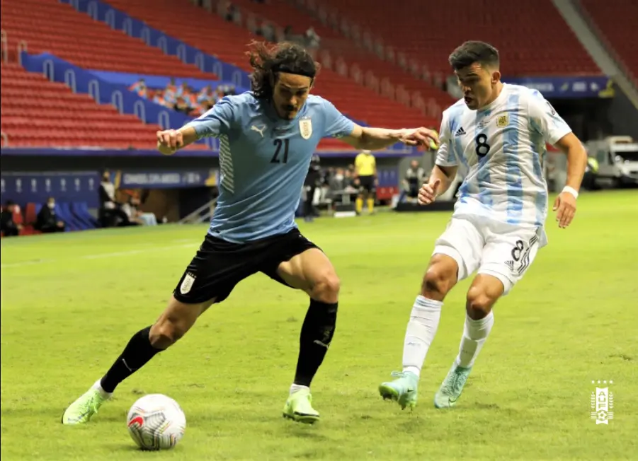 Argentina venceu o Uruguai por 1 a 0 na rodada passada