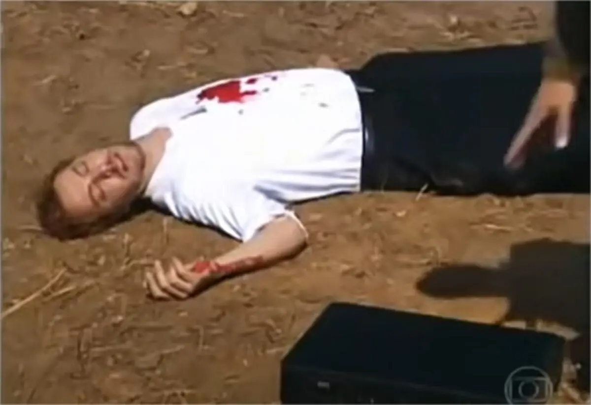 final de Tony na novela Da Cor do Pecado