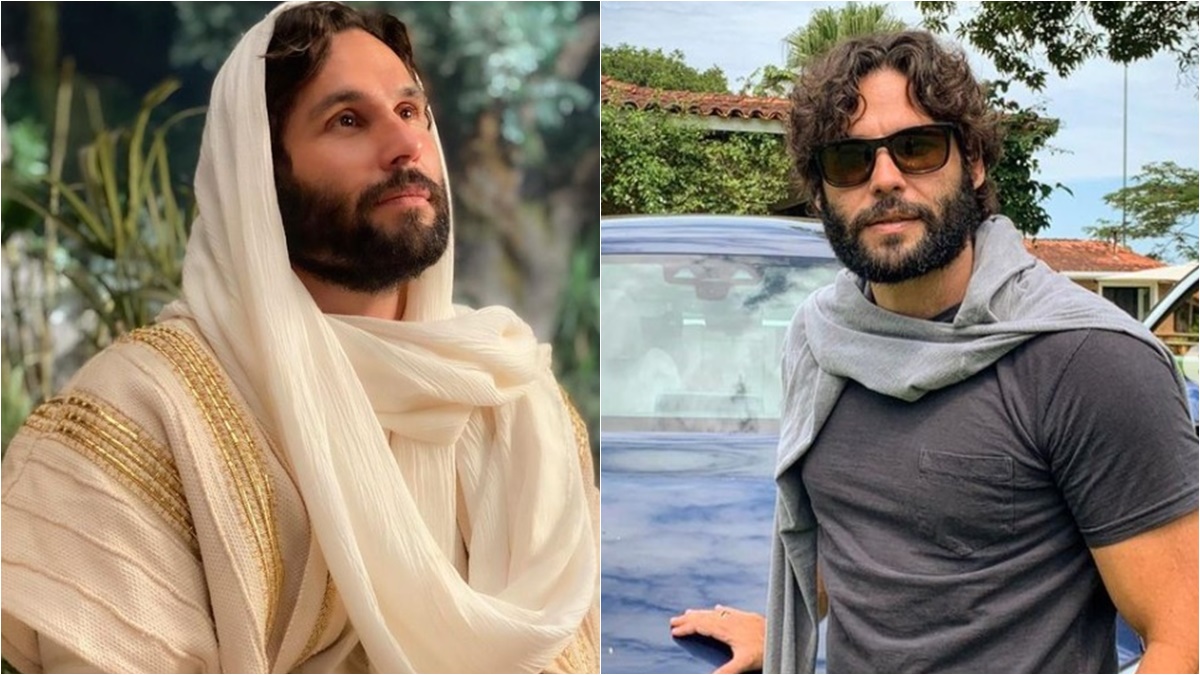 Ator que fez jesus na novela da Record