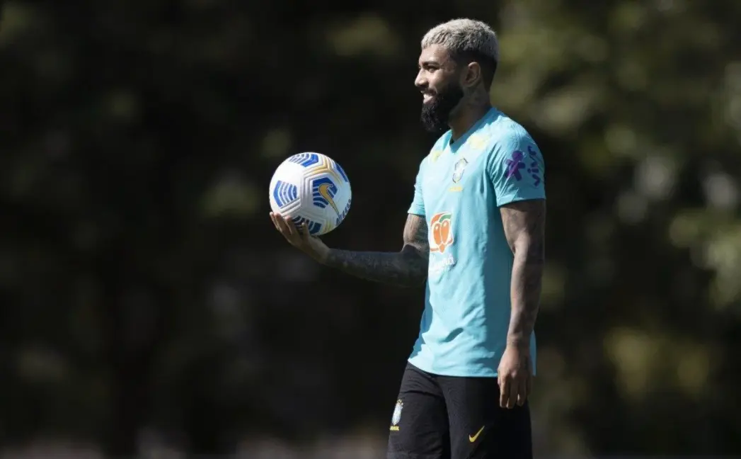 Gabigol desfalca o Flamengo nos próximos jogos por conta da Copa América