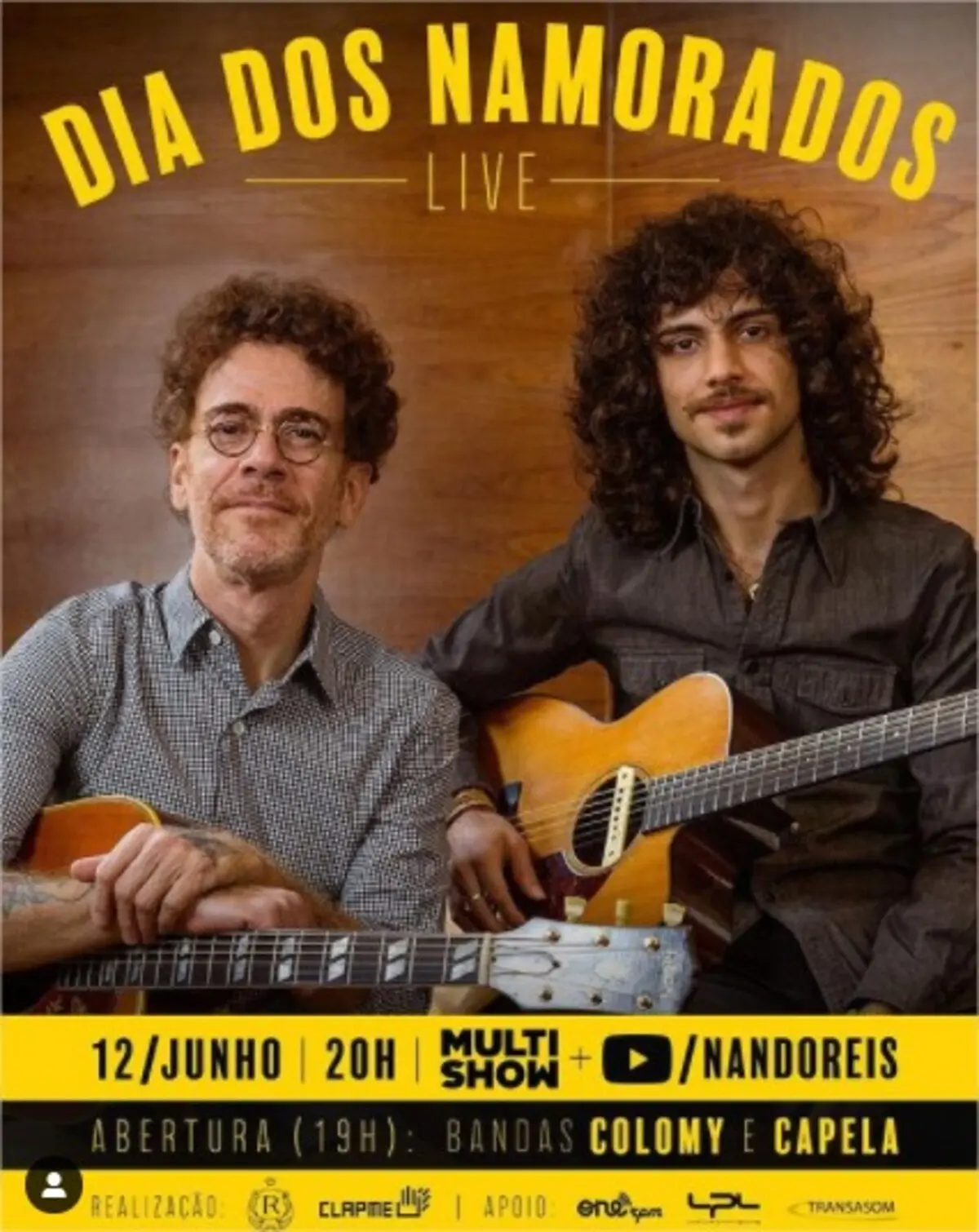 Lives do dia dos namorados