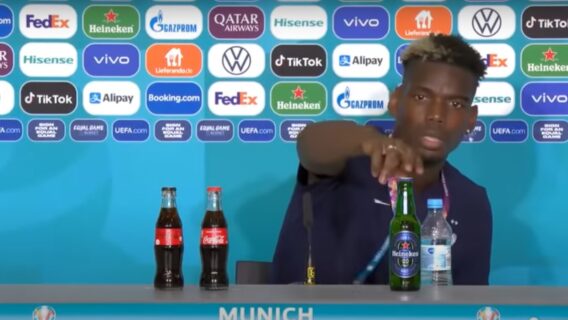 Entenda porque Paul Pogba retirou cerveja de coletiva na Eurocopa