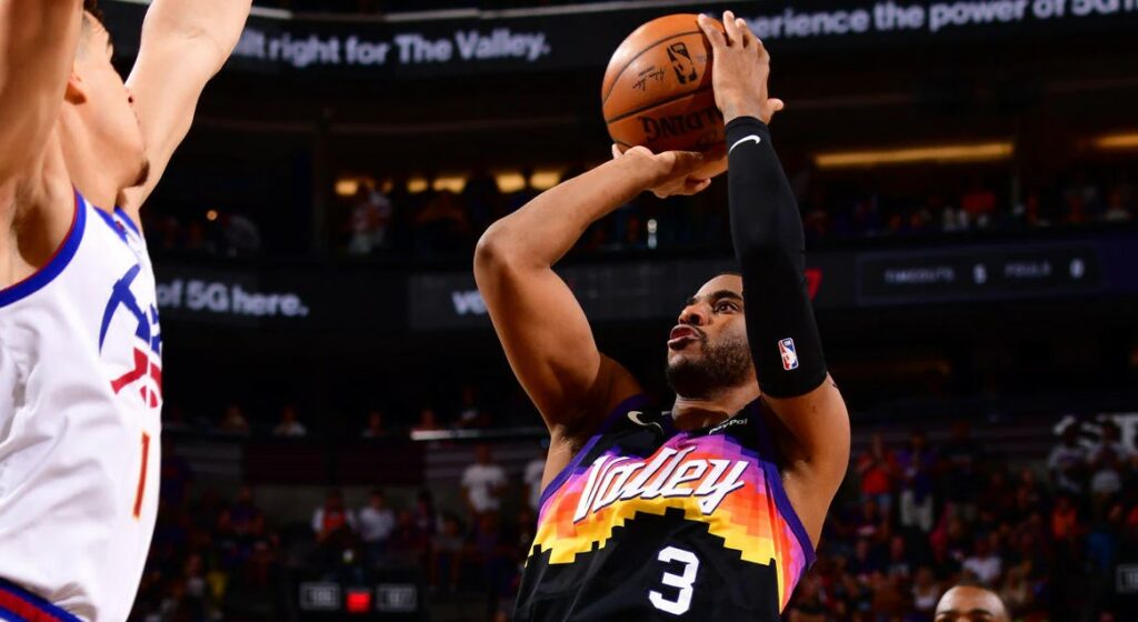 Por protocolo da Covid-19, Chris Paul desfalca Phoenix Suns na reta final Sem titulo 270