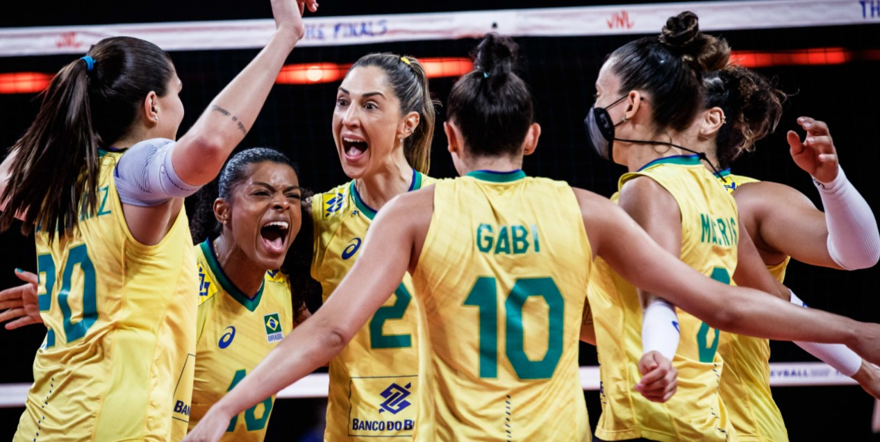 Brasil vai enfrentar os EUA na final da Liga das Nações de vôlei