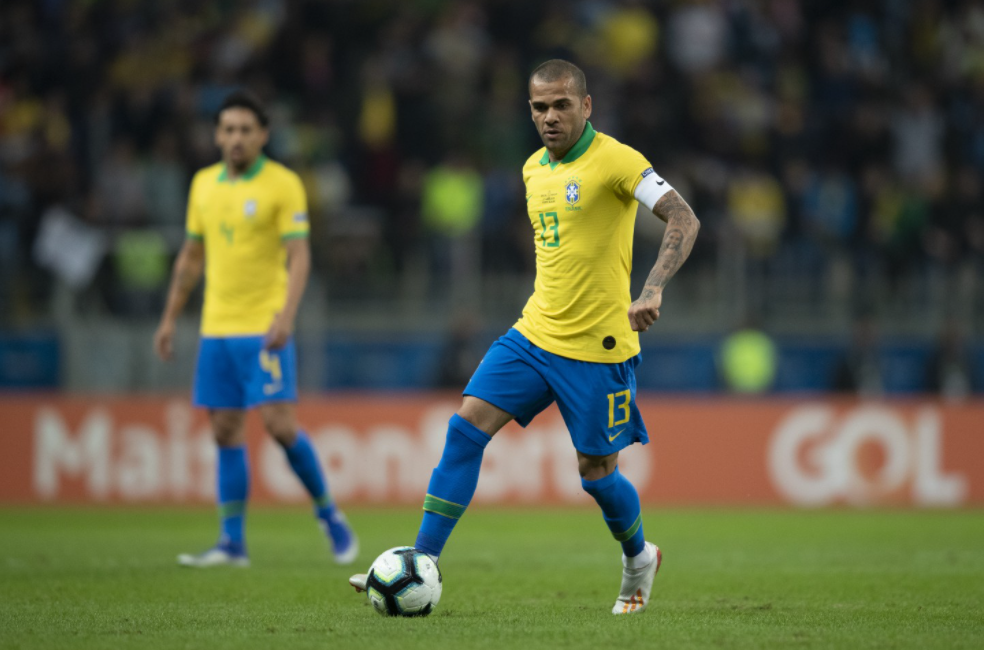 Daniel Alves está na lista da convocação da Seleção Olímpica