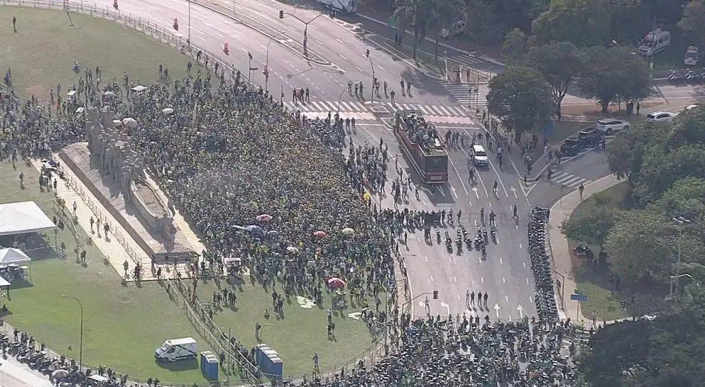 Motociata Bolsonaro em são paulo 
