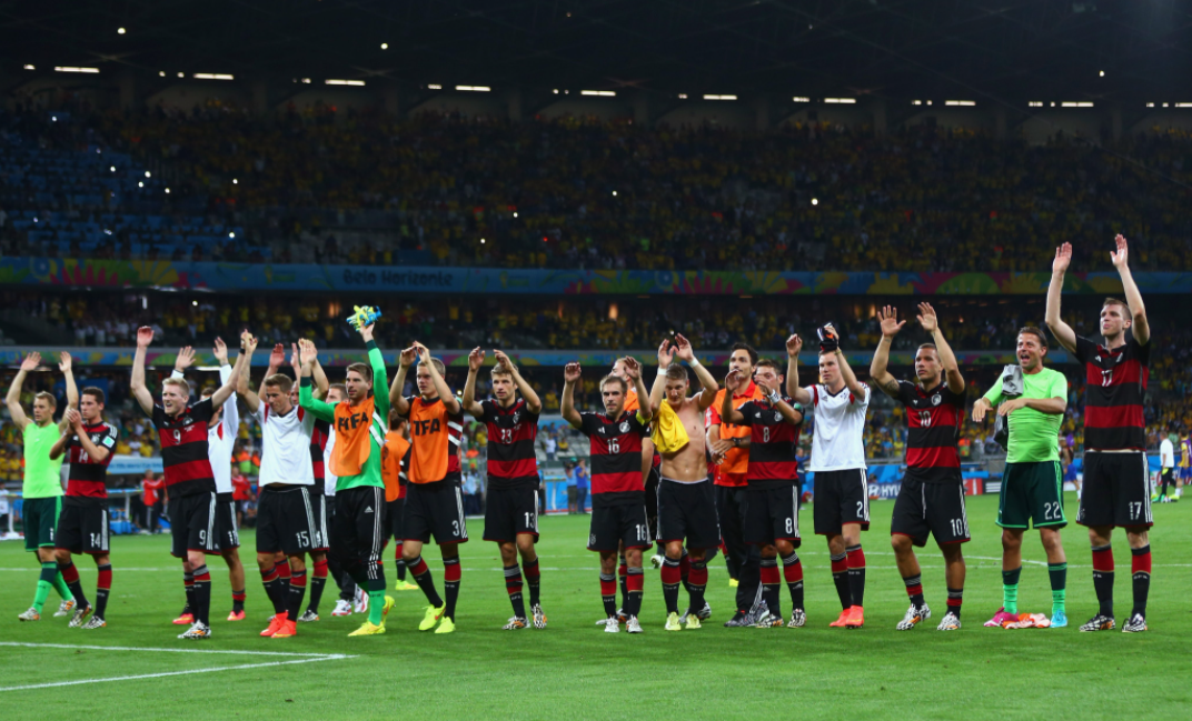 Alemanha venceu a Copa do Mundo de 2014 e derrotou o Brasil na semi por então 7 a 1