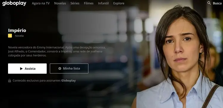 Império na globoplay