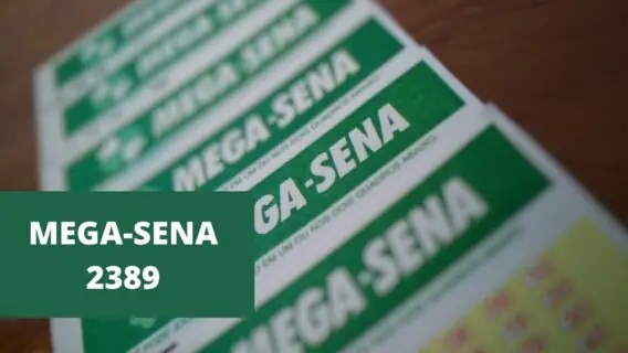 Resultado da Mega-Sena concurso 2389 de hoje, sábado (10/07/2021)