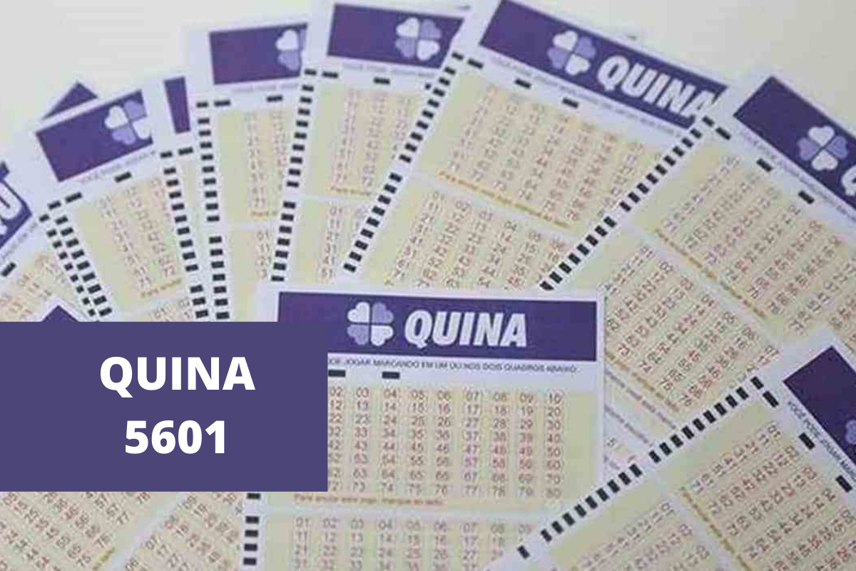 Resultado da Quina concurso 5601