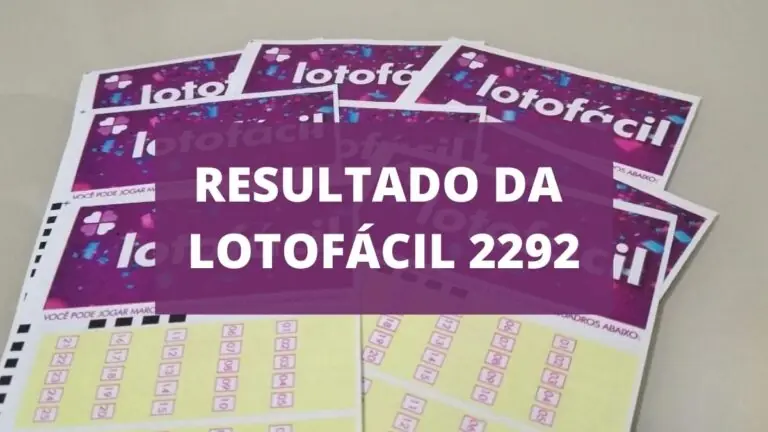Resultado da Lotofácil concurso 2292 de hoje, terça-feira (27/07/21)