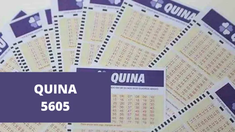 Resultado da Quina concurso 5605 de hoje, quarta – 14/07/2021