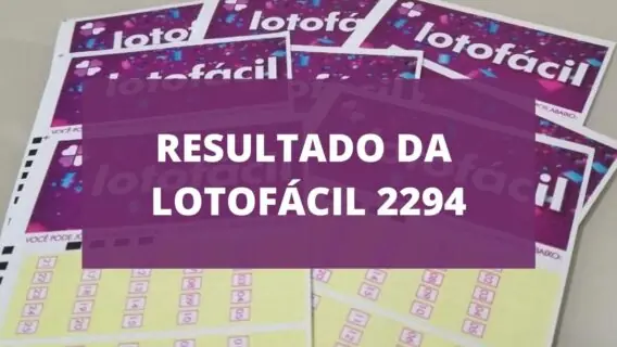 Resultado da Lotofácil concurso 2294 de hoje, quinta-feira (29/07/21)