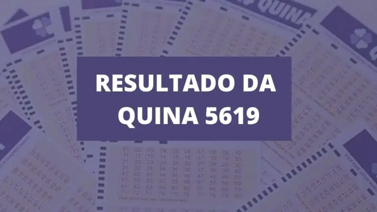 Resultado da Quina concurso 5619 de hoje, sexta-feira (30/07/2021)