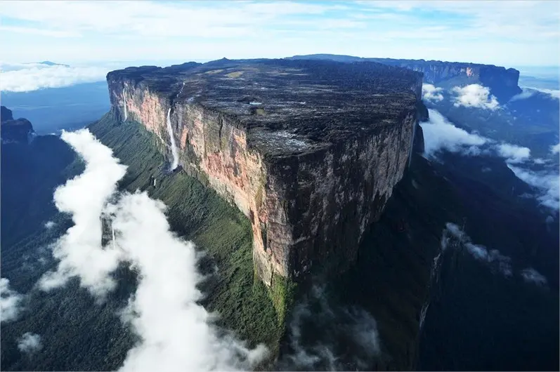 onde fica o monte roraima da novela império