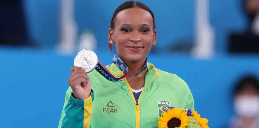 rebeca Andrade medalha