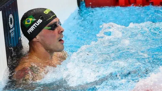 Veja como foi a conquista do bronze na natação de Bruno Fratus