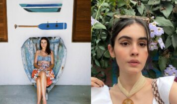 A atriz Valentina Herszage hoje em dia nas imagens