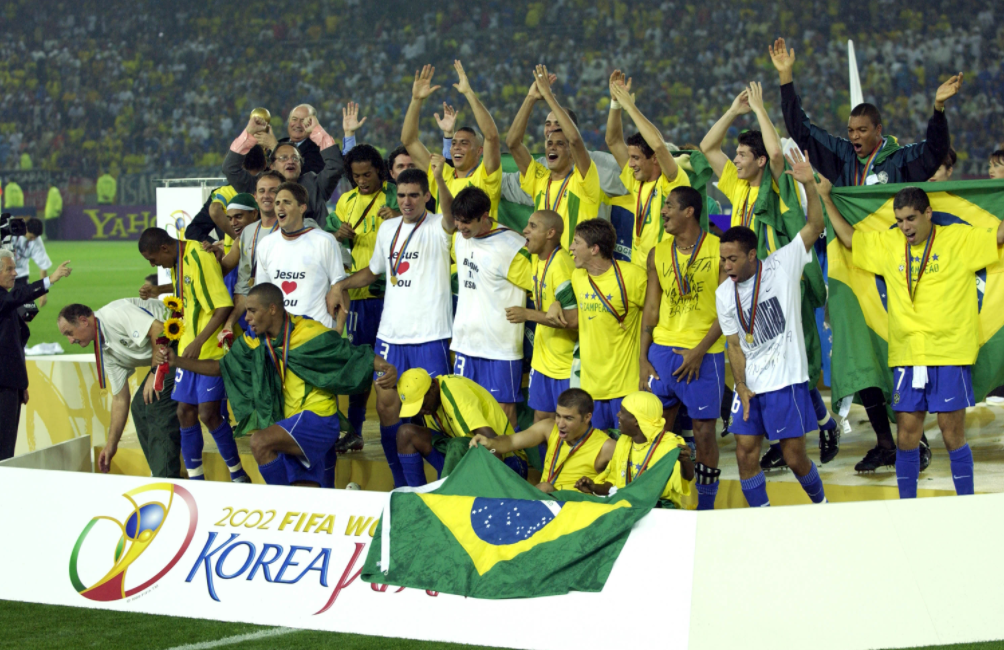 Pentacampeão, o brasil é o maior vencedor da copa do mundo