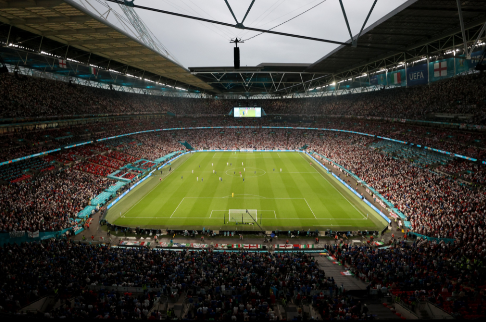 Estádio de Wembley recebeu a final da Eurocopa 2020