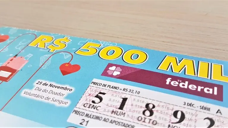 Loteria Federal 5582: prêmio de R$ 500 mil sai para bilhete de São Paulo