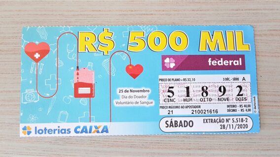 Loteria Federal 5577: aposta de São Paulo ganha prêmio de R$ 500 mil